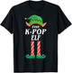 K-Pop elf christmas pajamas for family matching elf T-Shirt - T-Shirt | Black