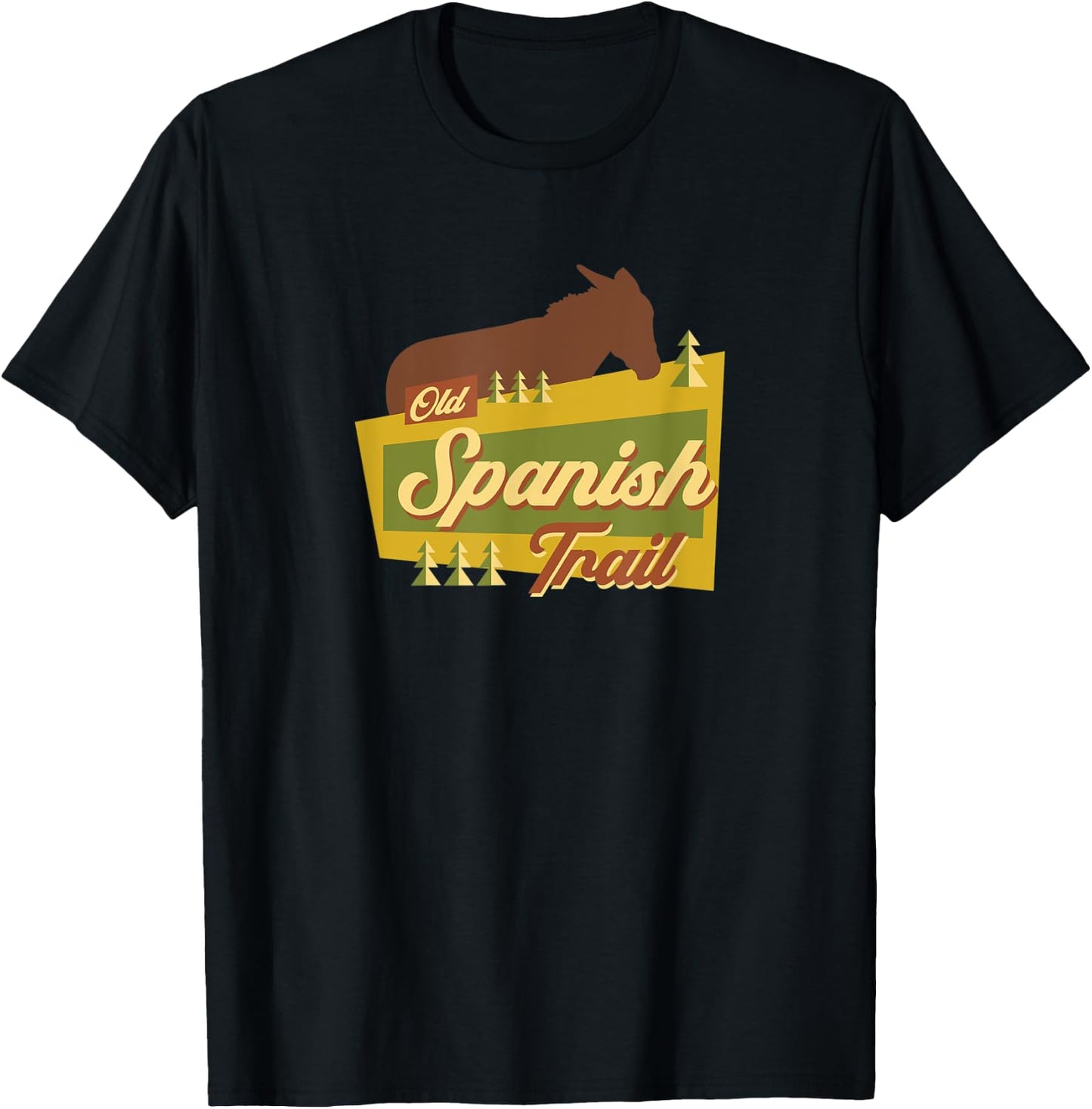 Old Spanish Trail T-Shirt - T-Shirt | Black