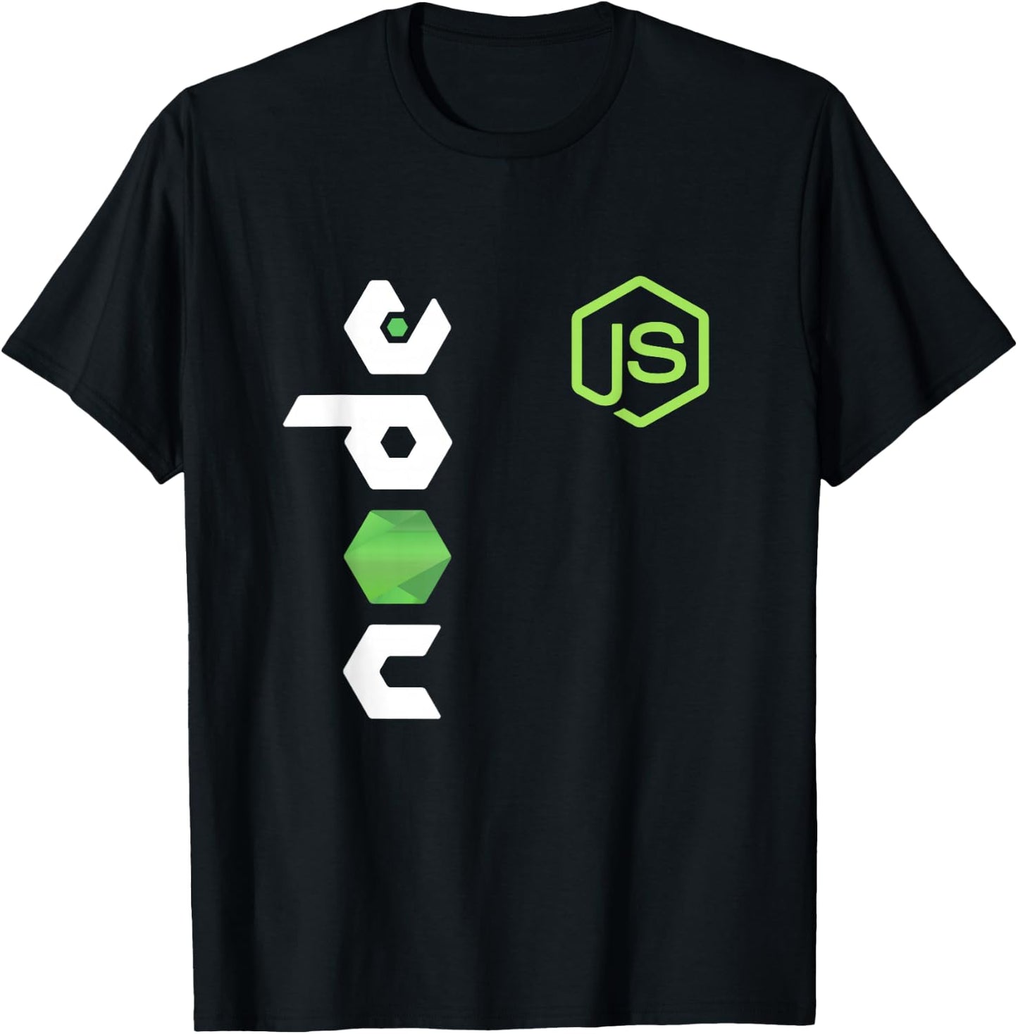 JavaScript Programmer JS Node PC Developers T-Shirt - T-Shirt | Black