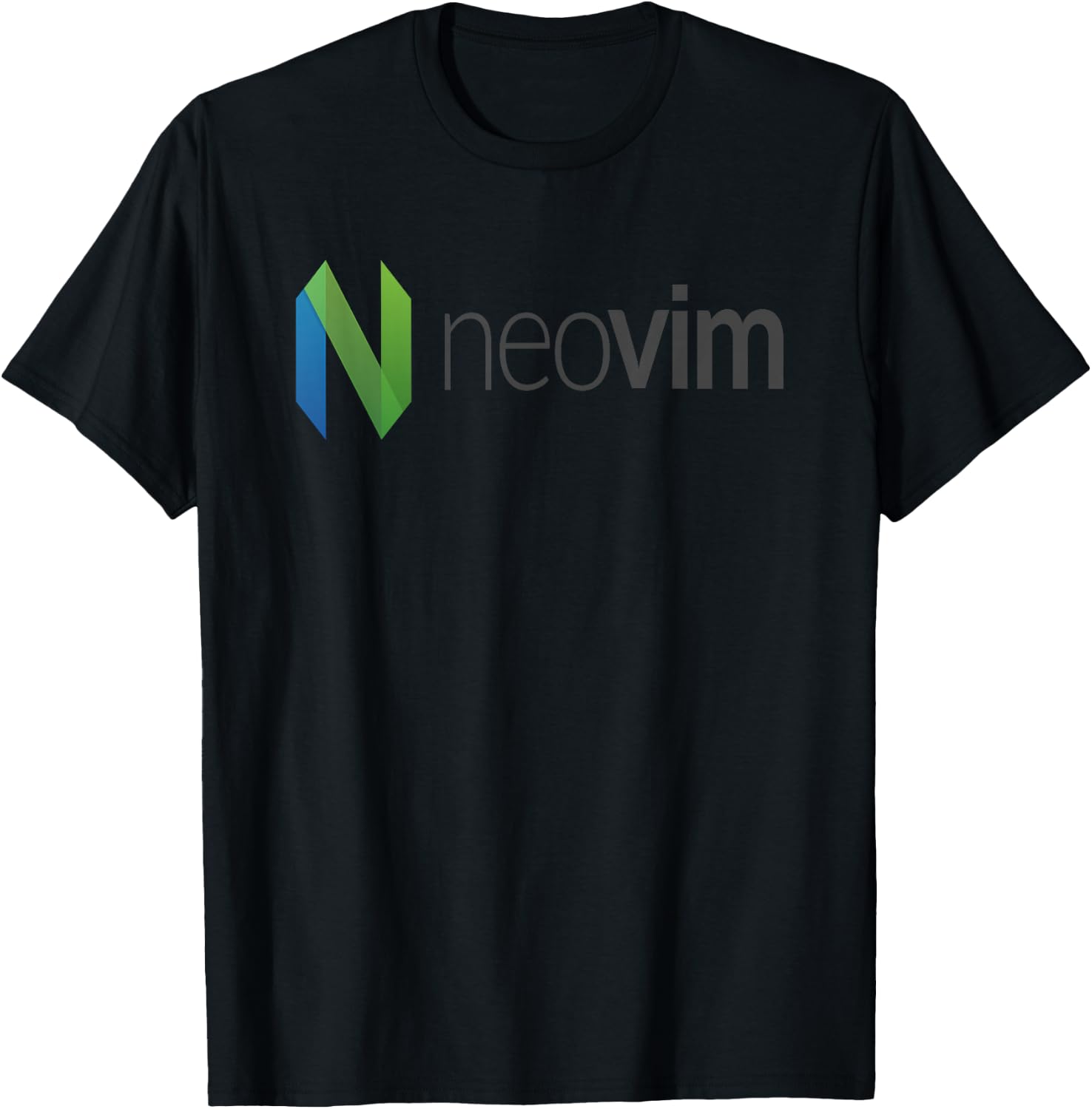 Neovim Vim Vi IMproved Script Text Editor T-Shirt - T-Shirt | Black