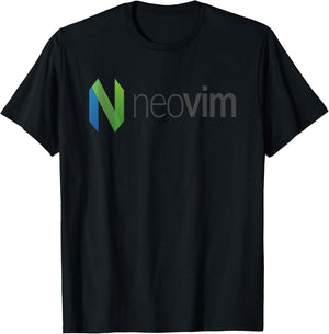 Neovim Vim Vi IMproved Script Text Editor T-Shirt - T-Shirt | Black