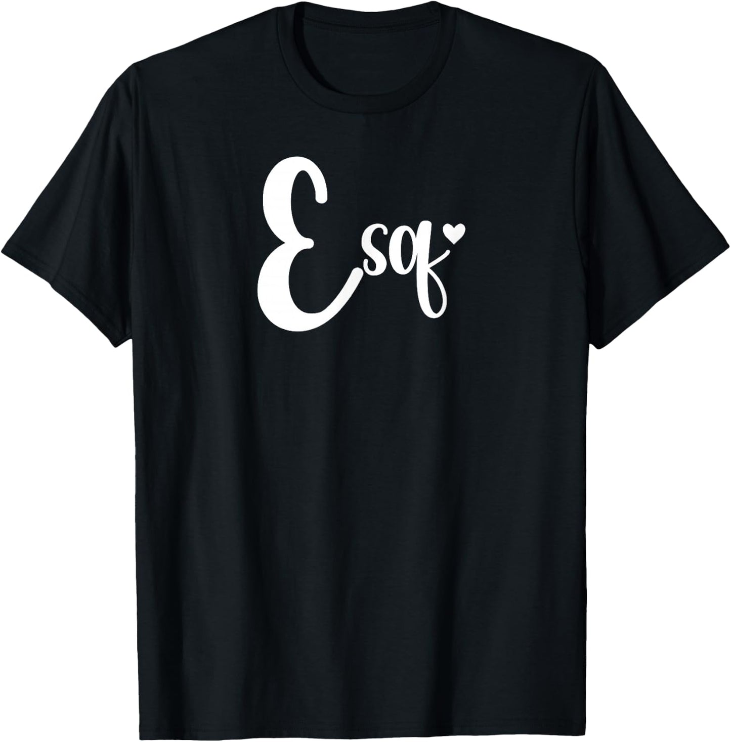 Esq Law Student Law School Lawyer In Progress T-Shirt - T-Shirt | Black