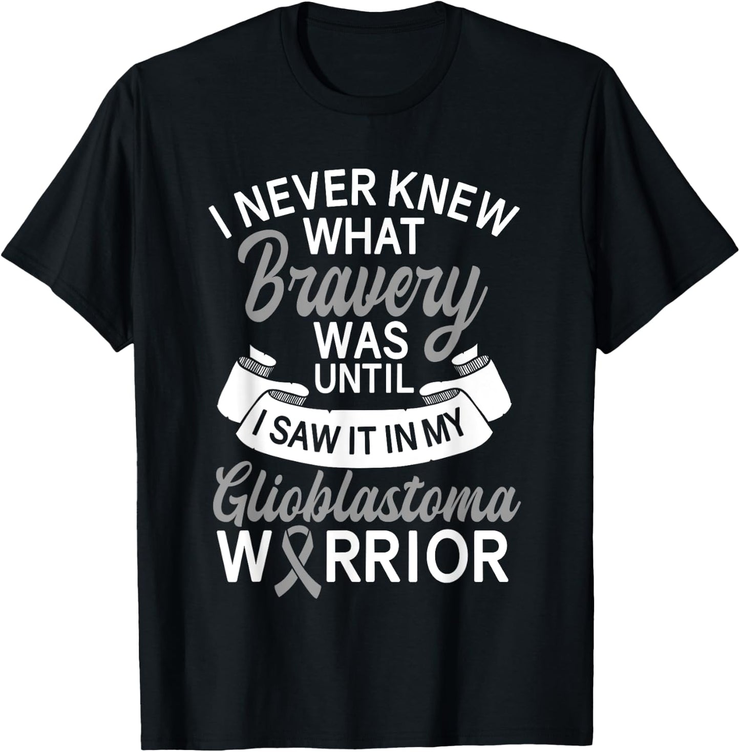 Glioblastoma Awareness GBM Advocate Brain Tumor Astrocytoma T-Shirt - T-Shirt | Black