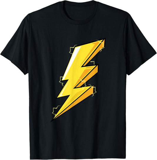 Lightning Storm Shirt, Storm Thunder T Shirt, Weather Shirt T-Shirt - T-Shirt | Black