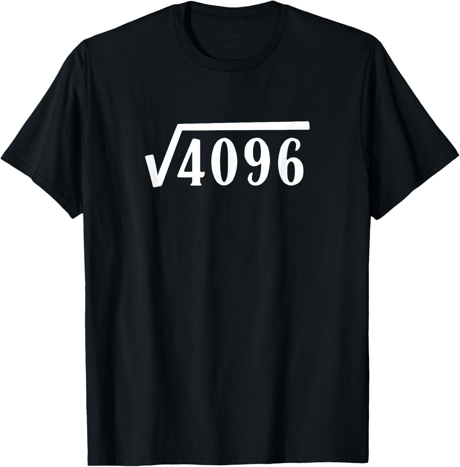 Square Root 64 Year Old Gift Funny Teacher 64th Birthday Women Girls Kids T-Shirt - T-Shirt | Black