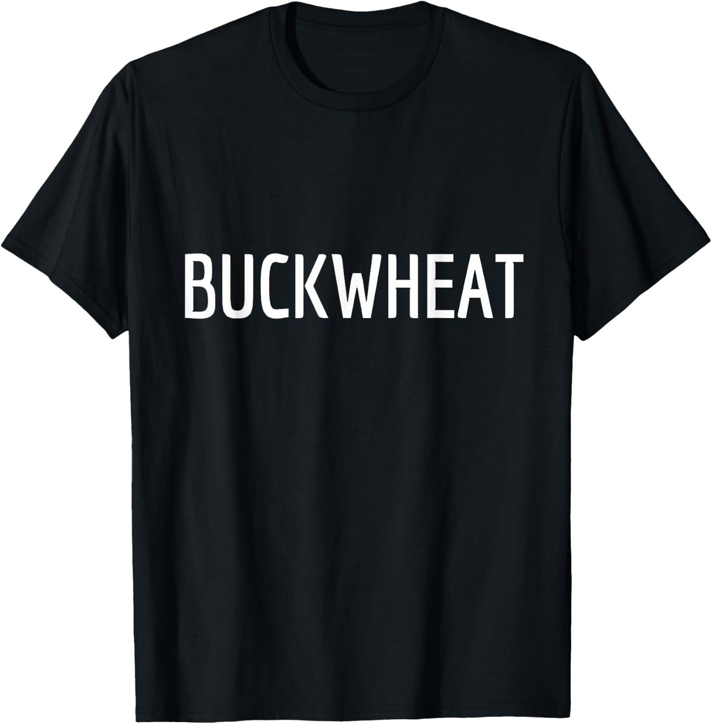 Buckwheat Lover Simple Costume - Cook, Baker & Foodie Funny T-Shirt - T-Shirt | Black