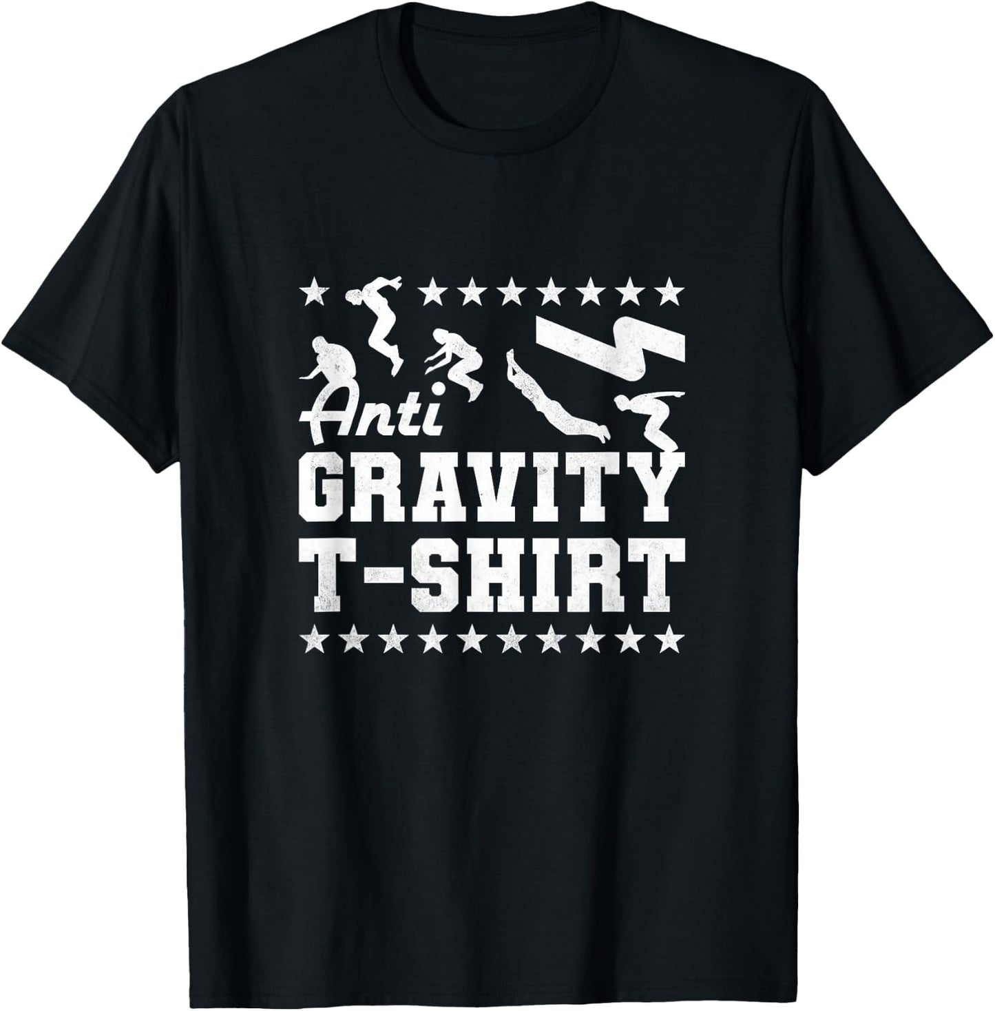 Anti Gravity , Parkour T-Shirt - T-Shirt | Black