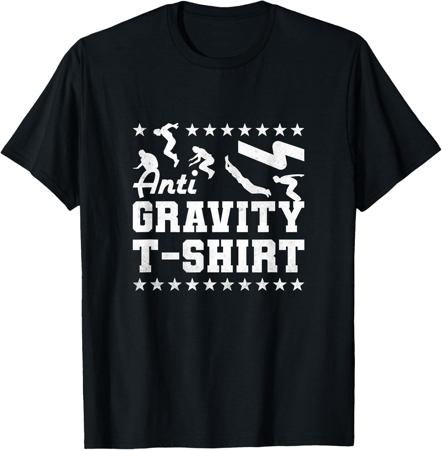 Anti Gravity , Parkour T-Shirt - T-Shirt | Black
