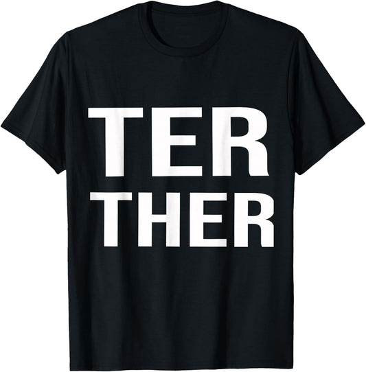 Matching Couples and Best Friends Better Together 2nd Part T-Shirt - T-Shirt | Black