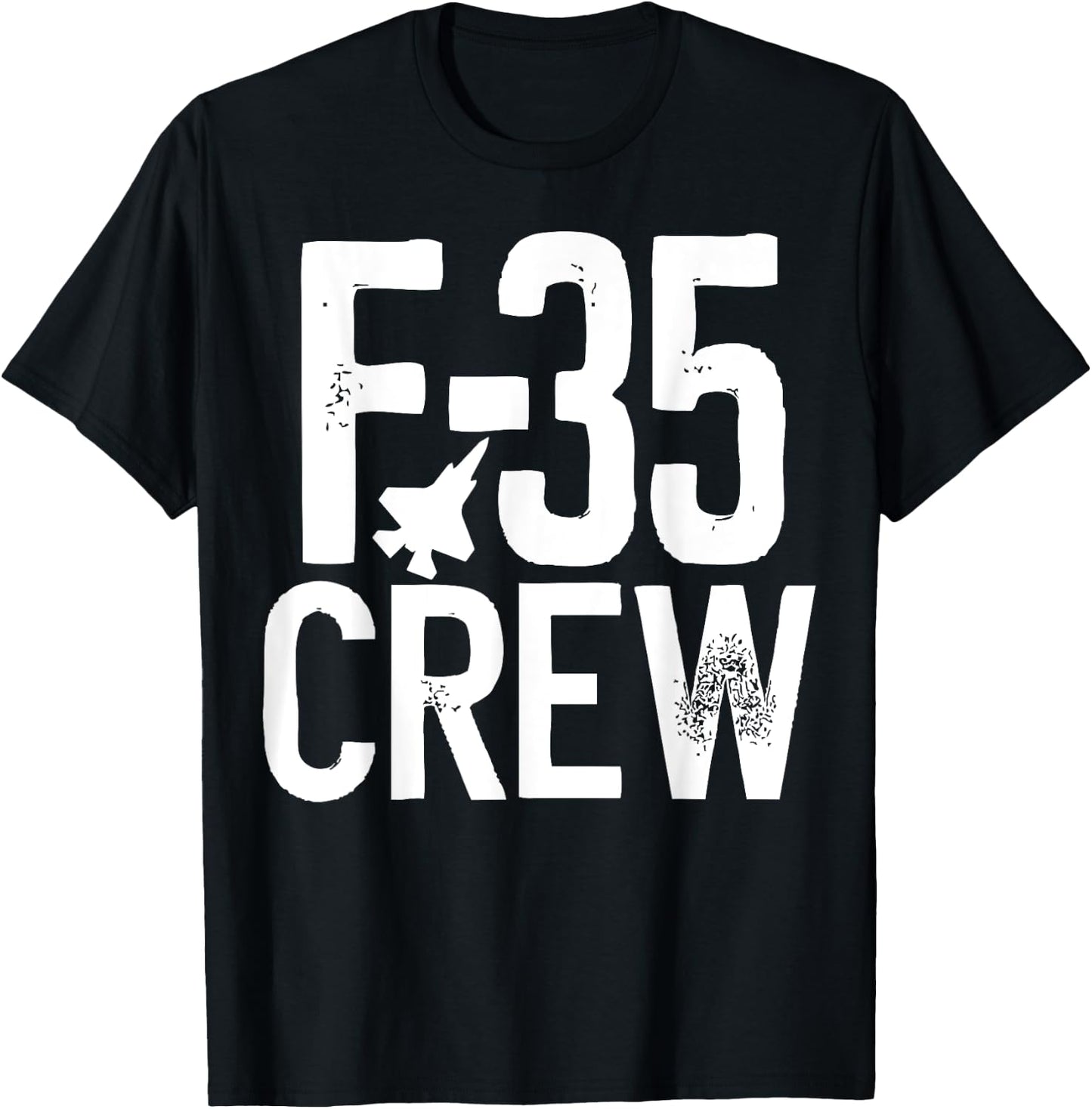 F-35 Lightning Squad of Jet Fighter Crew I Team Fighter jet T-Shirt - T-Shirt | Black