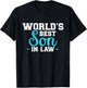 The World's Best Son in Law T-Shirt - T-Shirt | Black