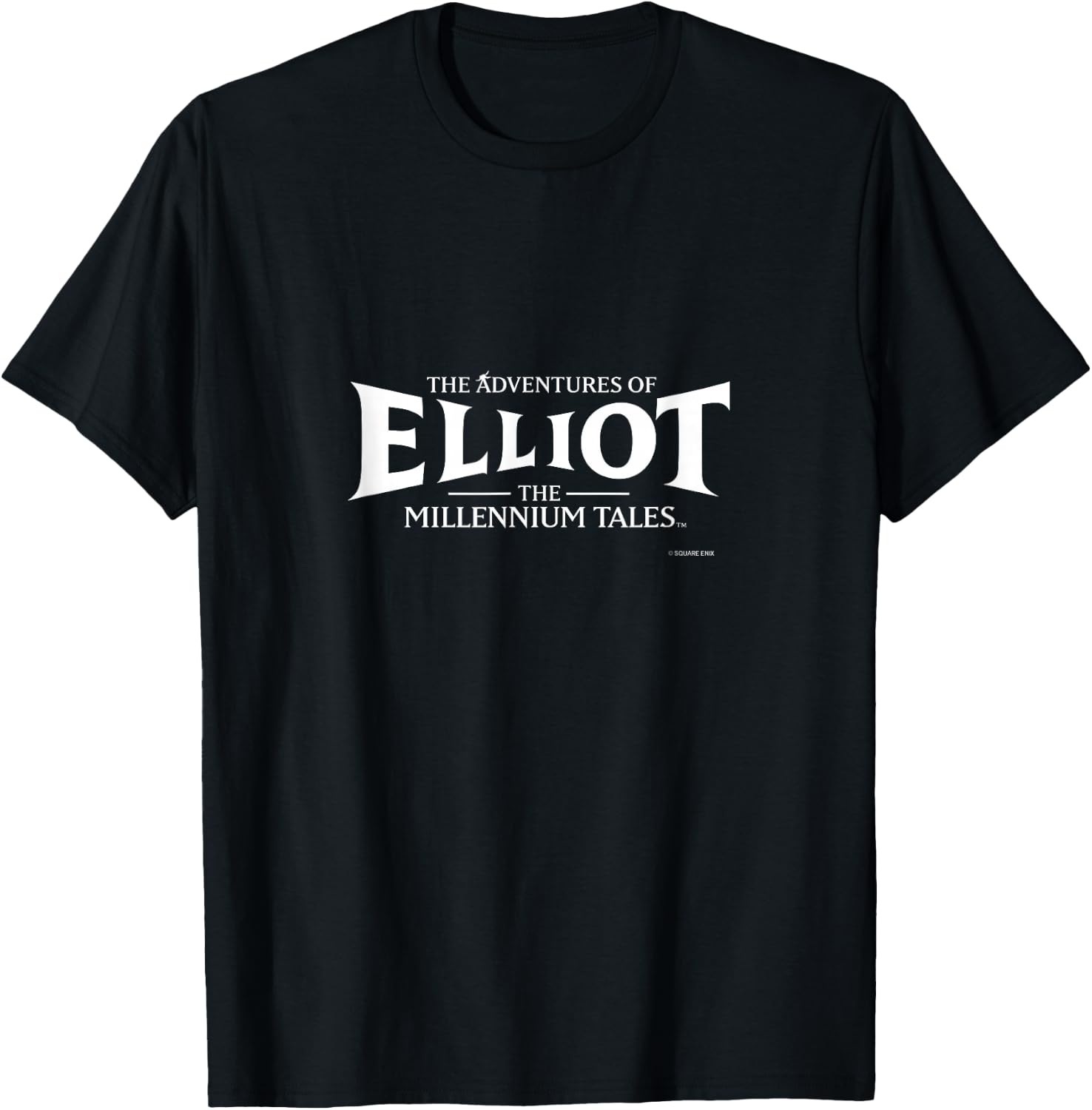 Official THE Adventures of Elliot Big Logo T-Shirt - T-Shirt | Black