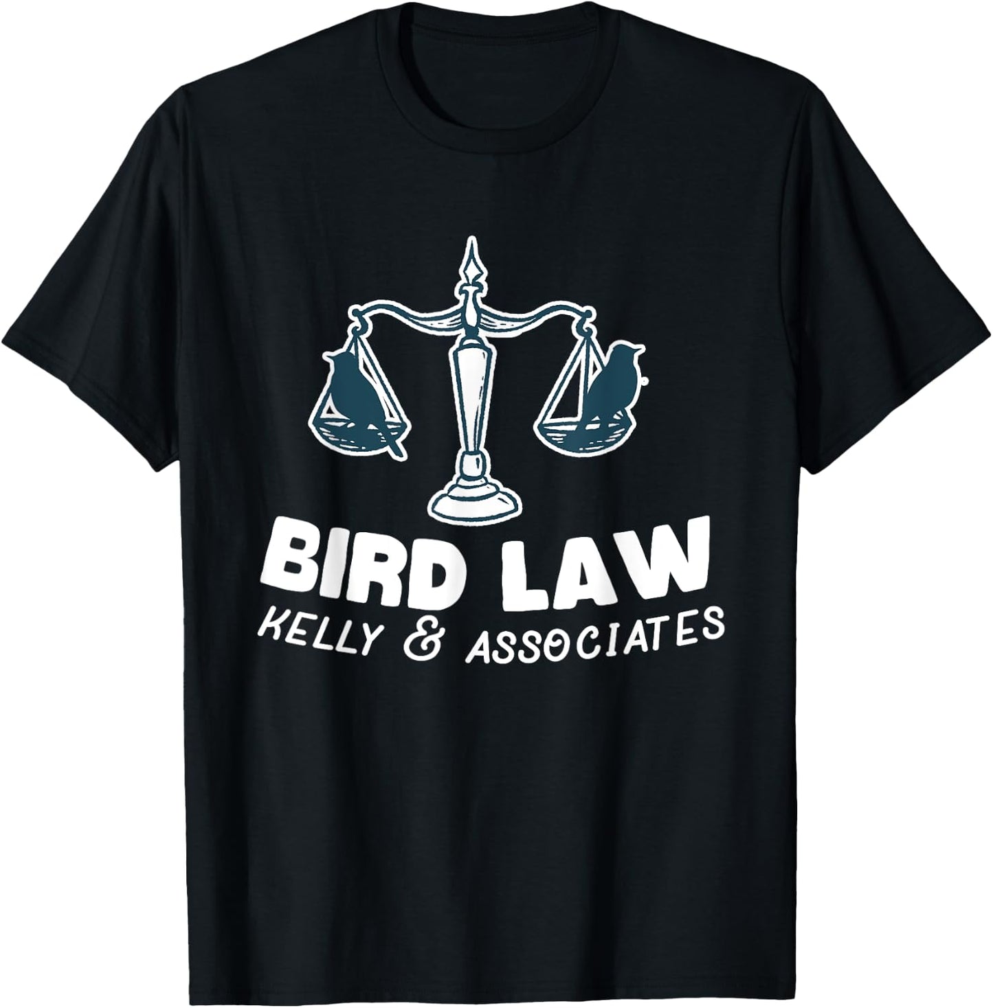 Funny Bird Law T-Shirt - T-Shirt | Black
