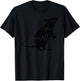 Funny Adorable Cute Small Rodent Pet Happy Rat Lovers Quote T-Shirt - T-Shirt | Black