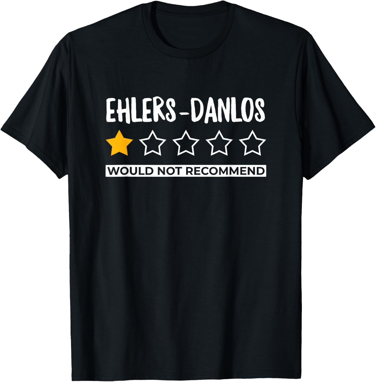 Ehlers Danlos Awareness Ehlers Danlos Syndrome Warrior Gift T-Shirt - T-Shirt | Black