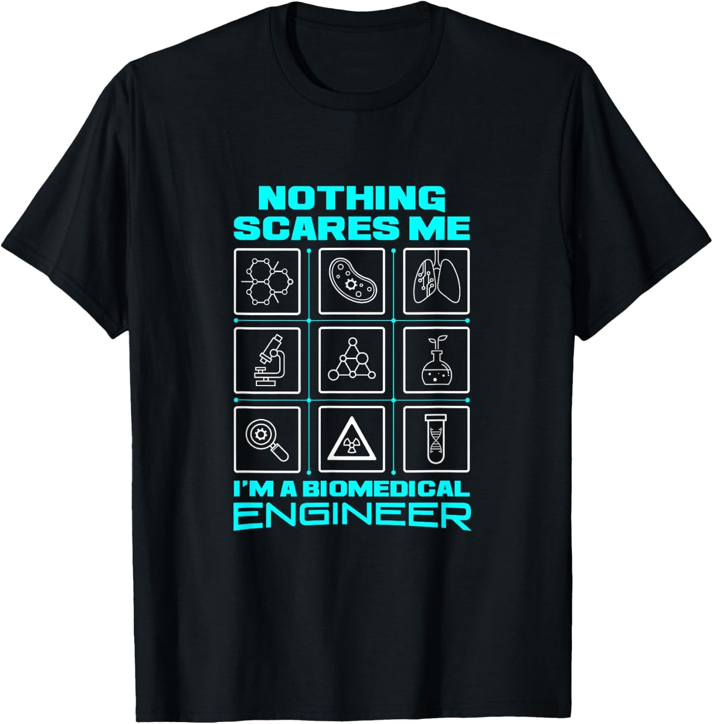 Funny Biomedical Engineering Humor Engineer T-Shirt - T-Shirt | Black