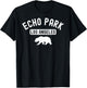 Echo Park Los Angeles City Street Sunset Alvarado Lake 323 T-Shirt - T-Shirt | Black