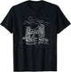 Portage Lake Lift Bridge Keweenaw Peninsula T-Shirt - T-Shirt | Black