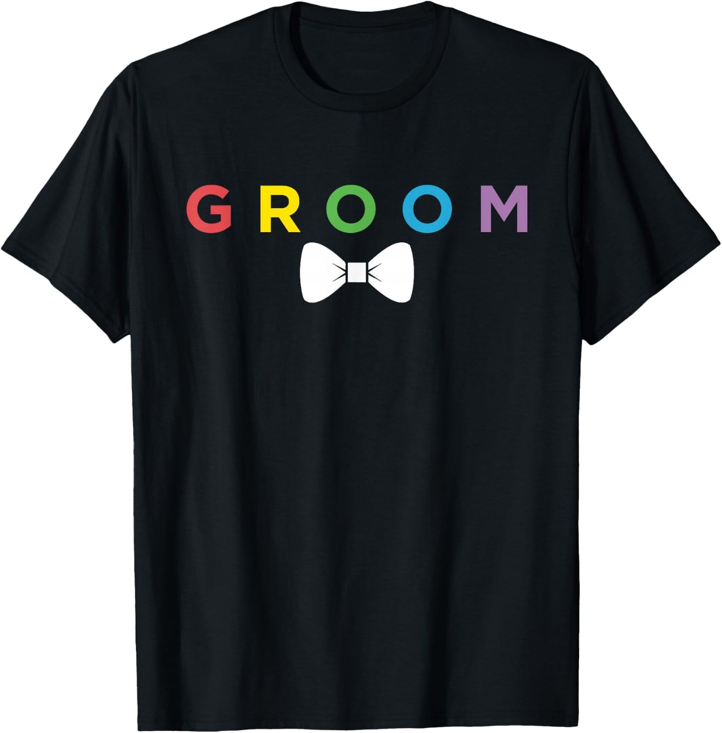 Groom LGBT Gay Bachelor Party T-Shirt - T-Shirt | Black