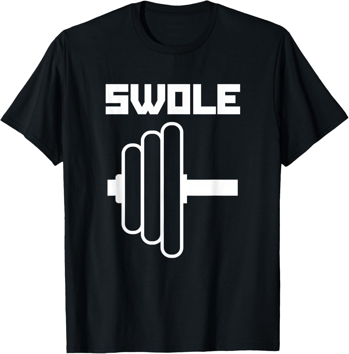 Swole Mates Cute Workout Couples Valentines Day Gym Fitness T-Shirt - T-Shirt | Black