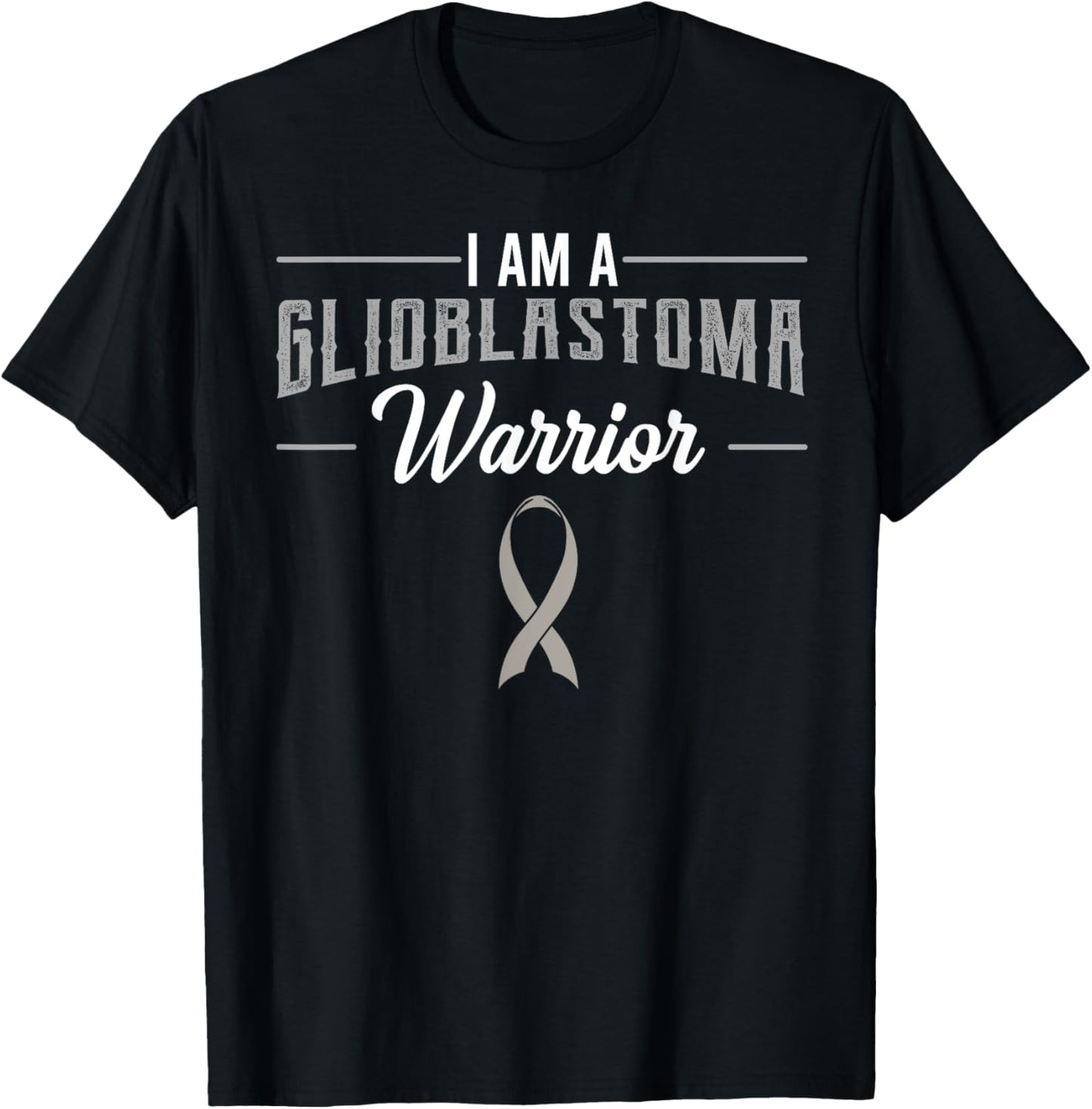 Glioblastoma Multiforme Warrior GBM Grade IV Astrocytoma T-Shirt - T-Shirt | Black