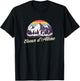 Retro Coeur d’Alene Idaho Vintage Outdoors T-Shirt - T-Shirt | Black