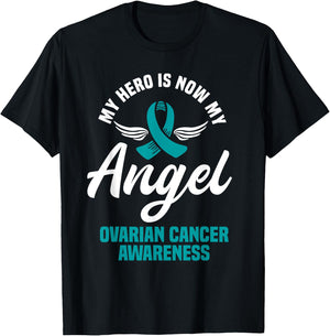 Ovarian Cancer Awareness Mother's Day T-Shirt - T-Shirt | Black