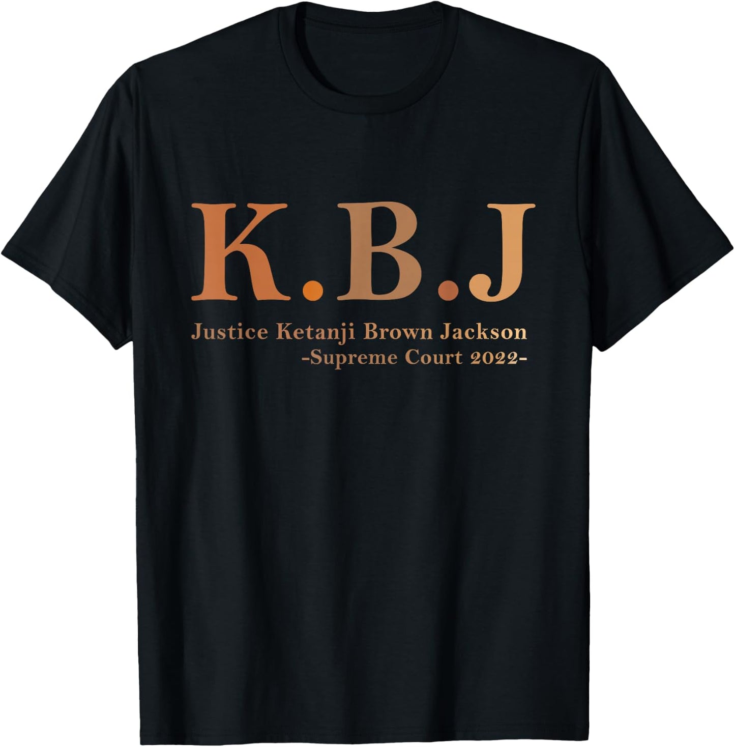 KBJ Ketanji Brown Jackson Black Woman T-Shirt - T-Shirt | Black