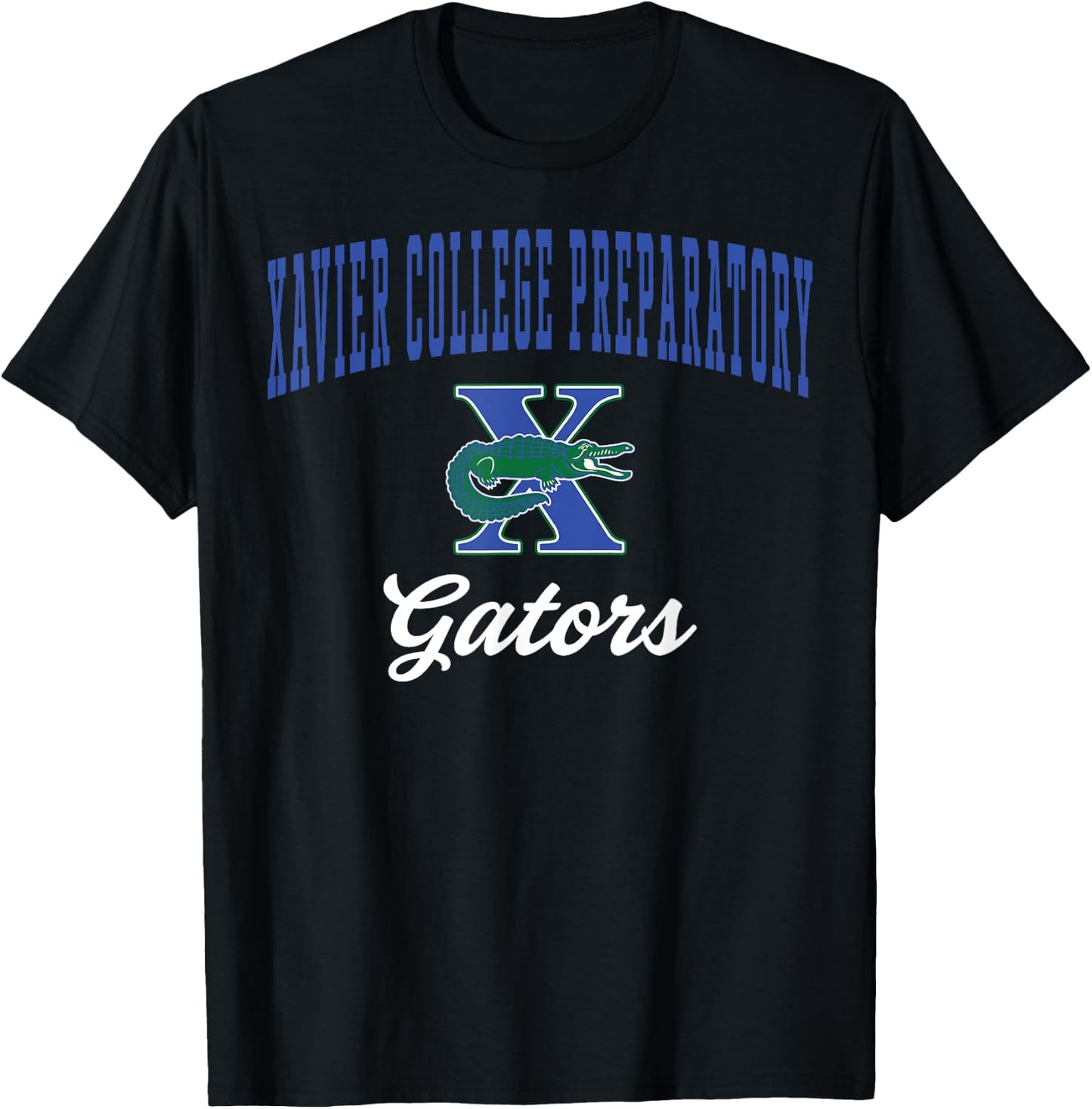 Xavier College Prep High School Gators C3 T-Shirt - T-Shirt | Black