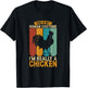 This is my human costume i'm really a chicken T-Shirt - T-Shirt | Black