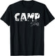 Apparel for Summer Camp Staff Summer Camp Staff Counselor Camping Camper T-Shirt - T-Shirt | Black
