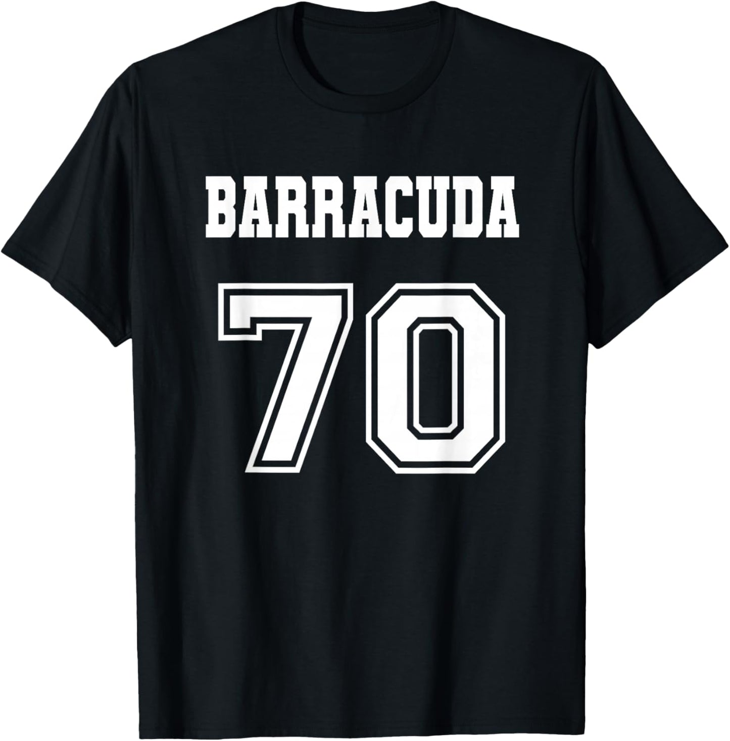 Jersey Style Barracuda 70 1970 Old School Muscle Car Fishing T-Shirt - T-Shirt | Black