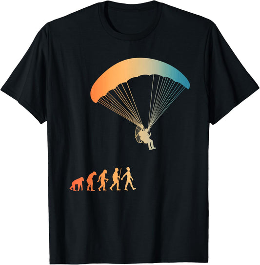 Paramotor Art Women Paramotoring PPG Paramotor Lover T-Shirt - T-Shirt | Black