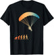 Paramotor Art Women Paramotoring PPG Paramotor Lover T-Shirt - T-Shirt | Black