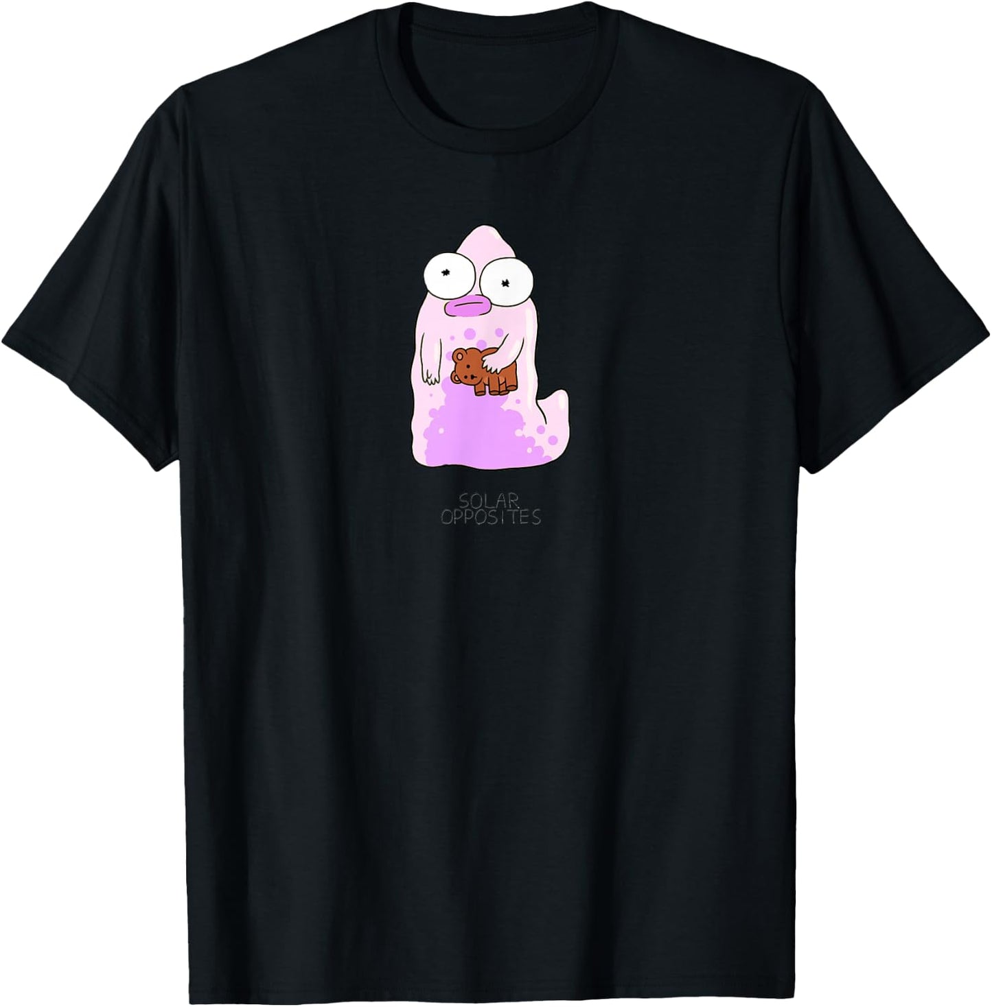 Solar Opposites The Pupa Turns Purple Midnight Blue T-Shirt - T-Shirt | Black