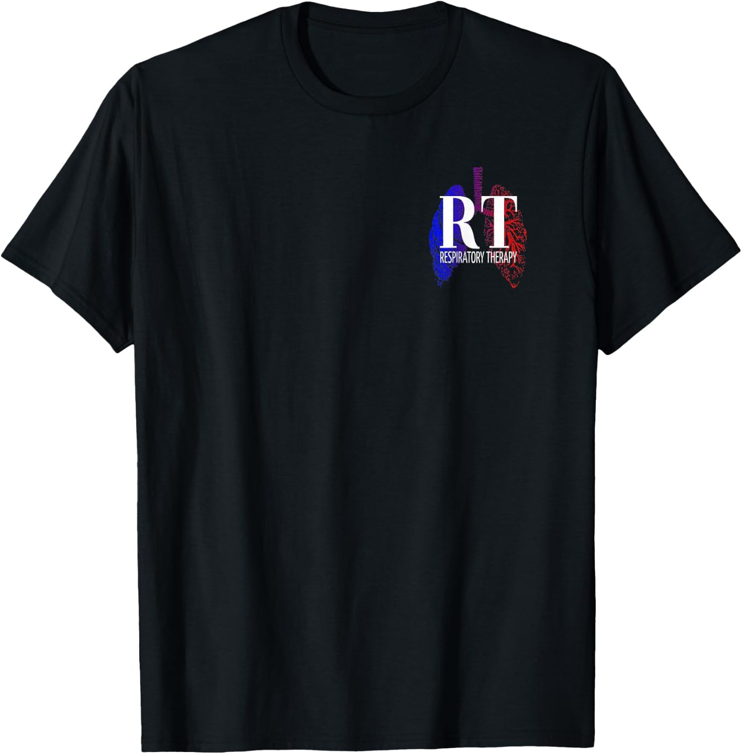 Respiratory Therapy - RRT - Respiratory Care T-Shirt - T-Shirt | Black