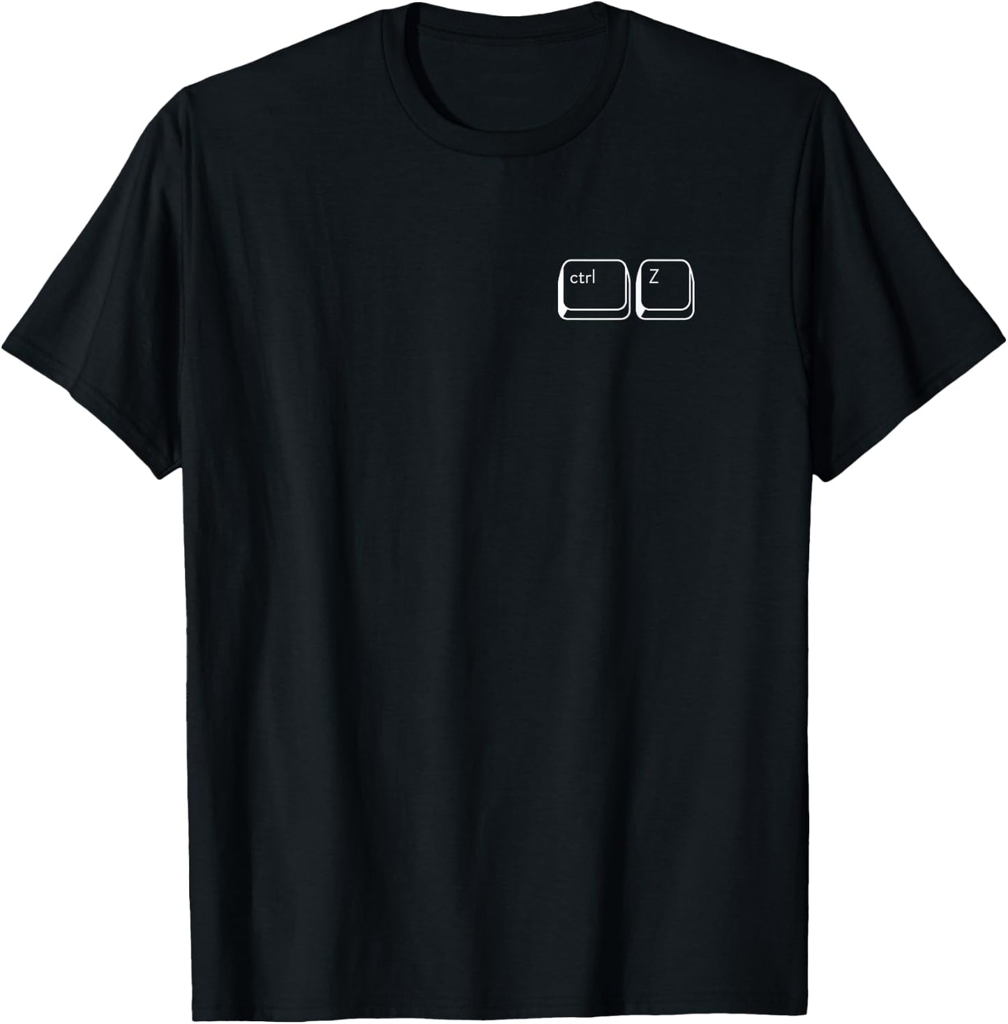 ctrl+Z Keyboard T-Shirt - T-Shirt | Black