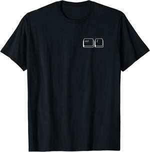 ctrl+Z Keyboard T-Shirt - T-Shirt | Black