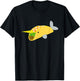 Taco Narwhal Love Tacos and Narwhals T-Shirt - T-Shirt | Black