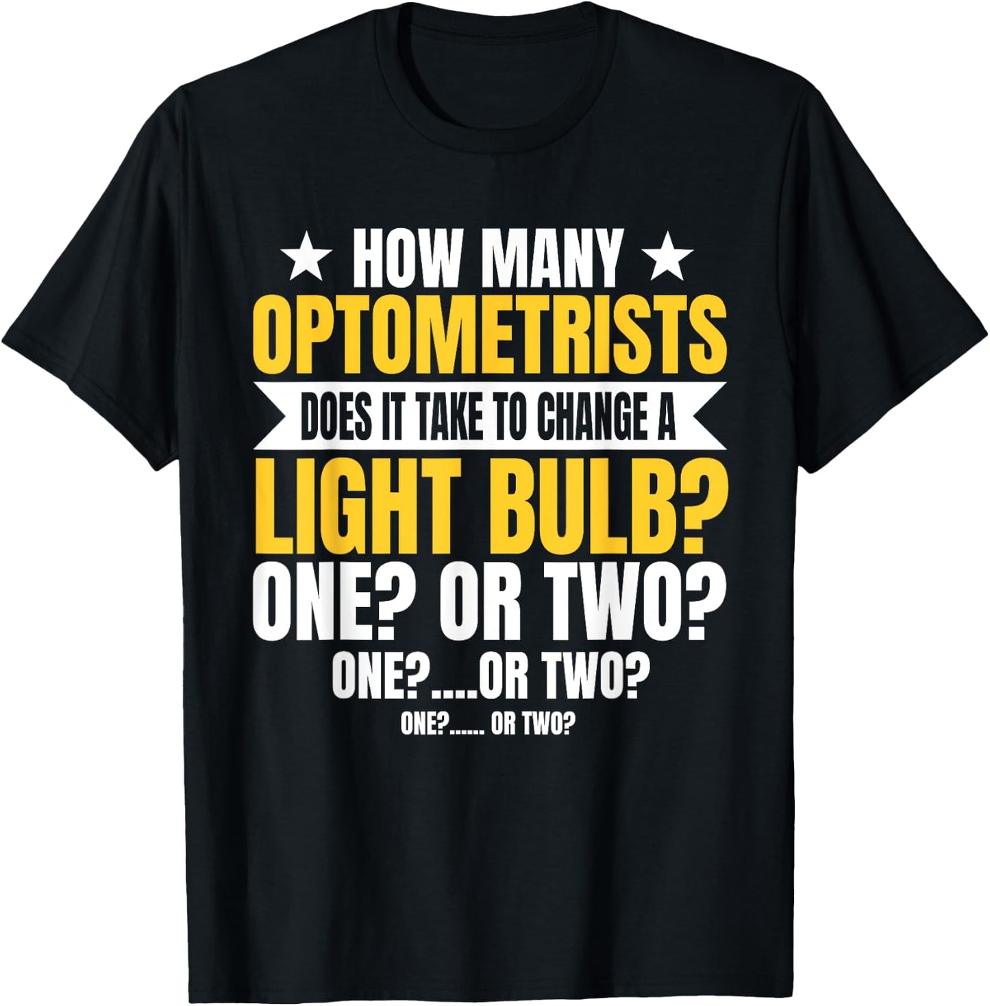 Optometrists Eye Optician Ophthalmologist Optometry Doctor T-Shirt - T-Shirt | Black