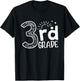 Going To 3rd Grade Teacher Squad and Third Grade Boys Girls T-Shirt - T-Shirt | Black