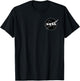 NASA Meatball Insignia - Symbol of NASA T-Shirt - T-Shirt | Black