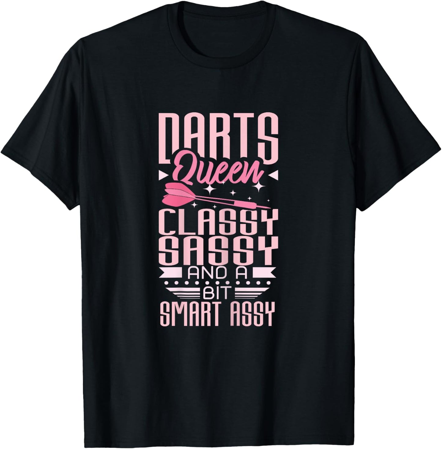Dart player Darts Queen T-Shirt - T-Shirt | Black
