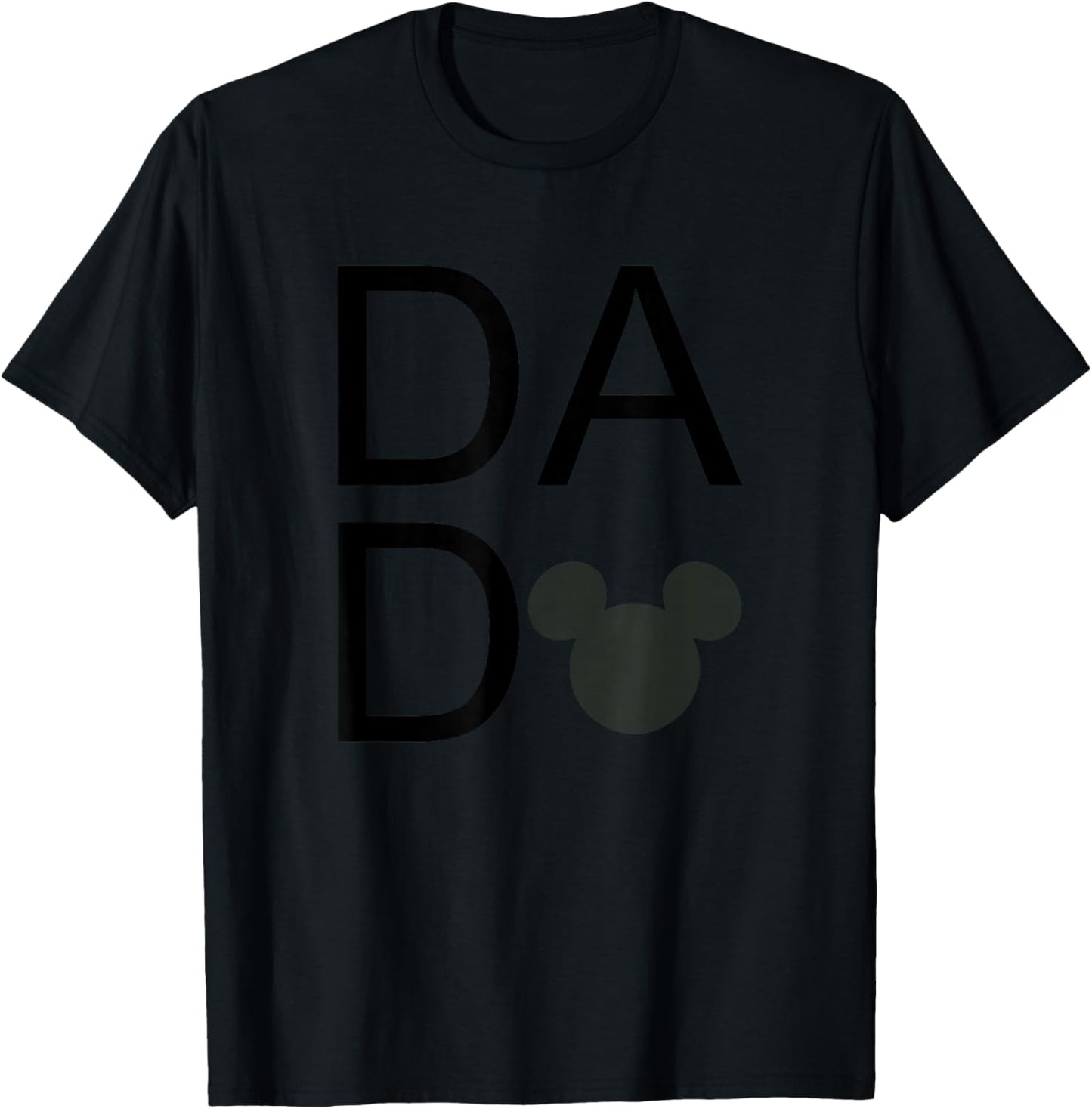 Disney Mickey and Friends Father's Day DADA Mickey Logo T-Shirt - T-Shirt | Black