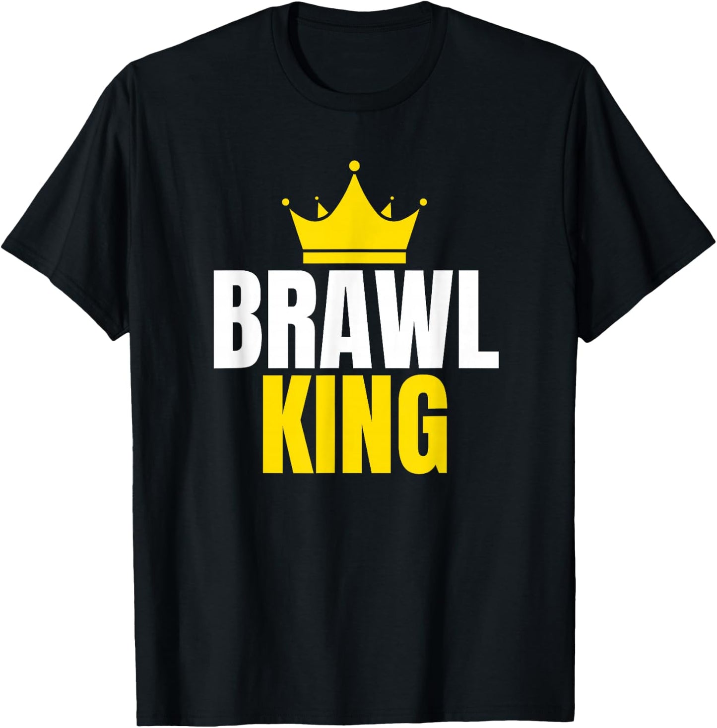 Brawl King Gamer Gaming Brawler Brawl T-Shirt - T-Shirt | Black