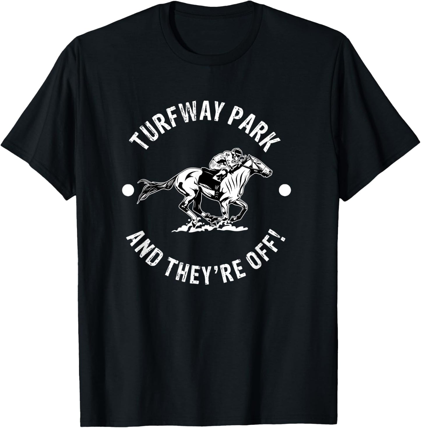 Turfway Park Racetrack Horse Racing Fan Equestrian KY Derby T-Shirt - T-Shirt | Black