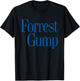 Forrest Gump Logo T-Shirt - T-Shirt | Black
