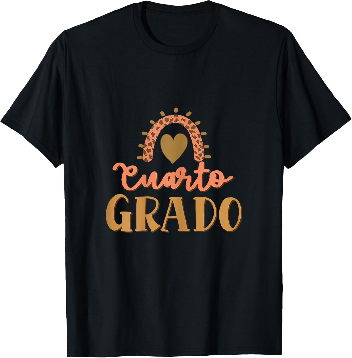 Maestra Cuarto Grado Bilingual Teacher Cute Maestra Bilingue T-Shirt - T-Shirt | Black