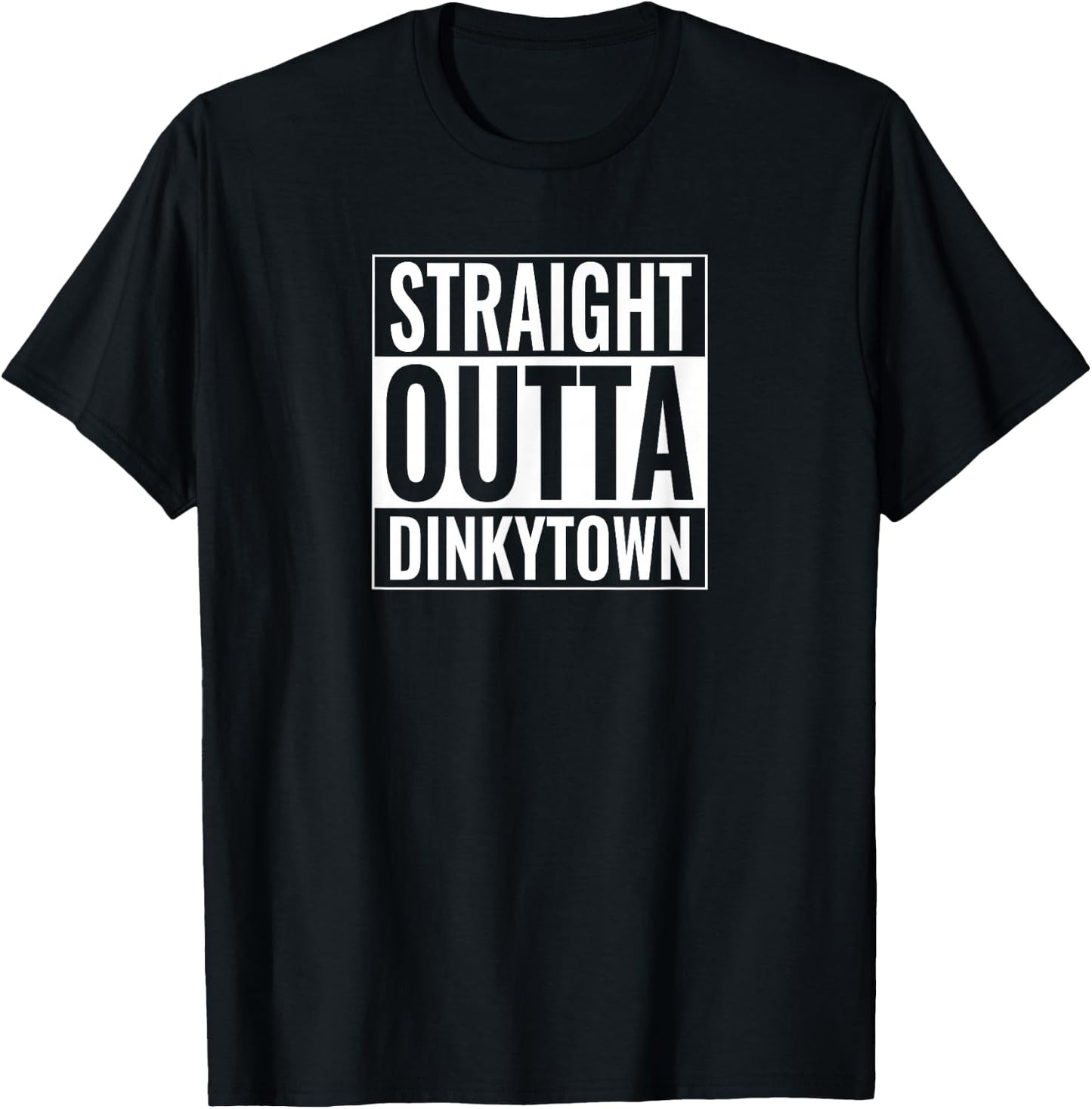Straight Outta Dinkytown - MN Roots T-Shirt - T-Shirt | Black