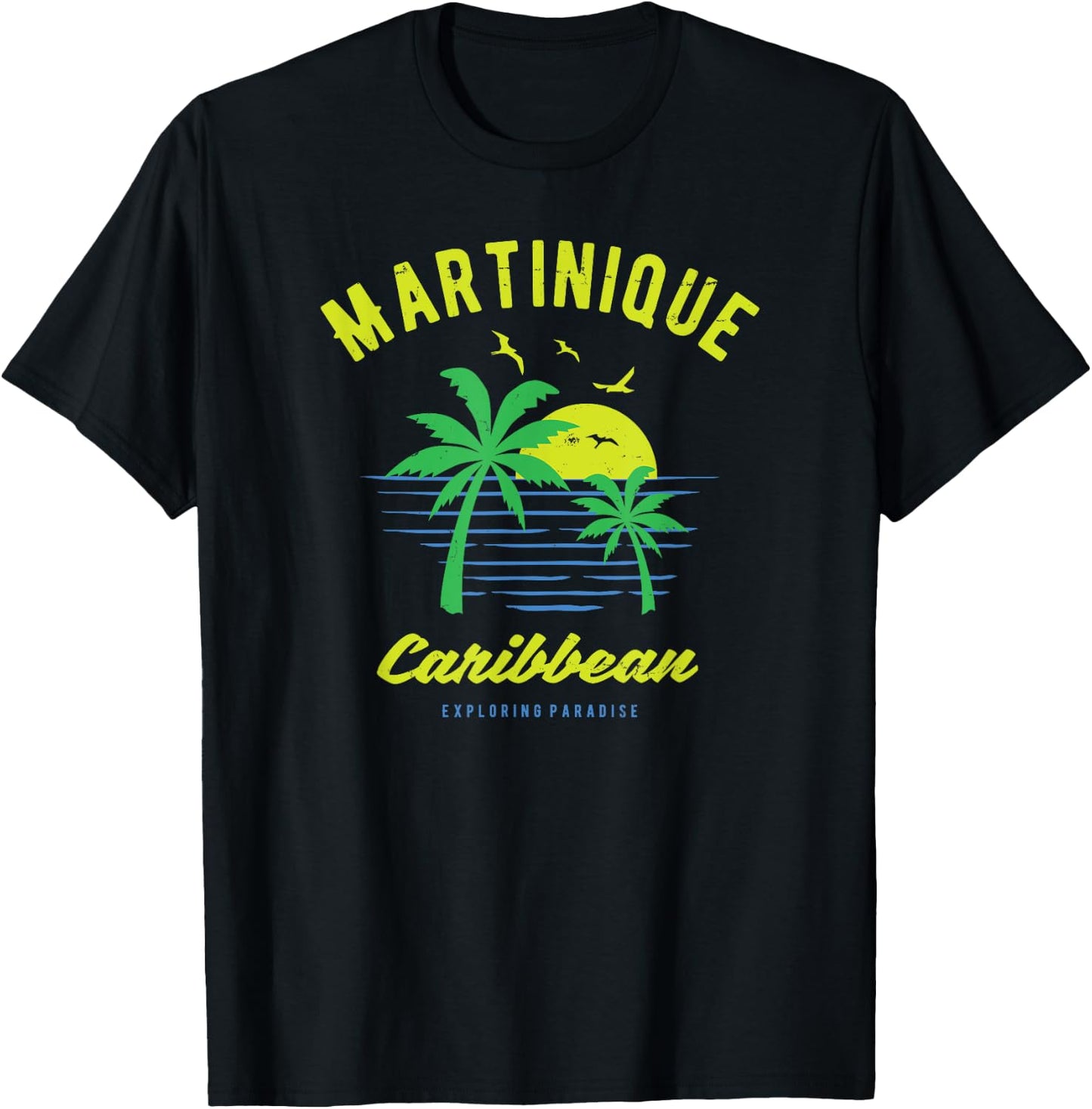 Caribbean Martinique T-Shirt - T-Shirt | Black